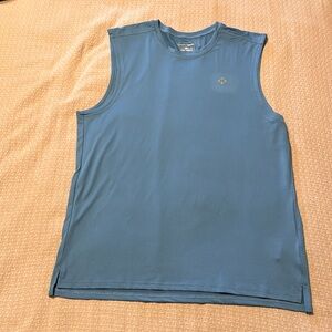 Naviskin, blue large tank top/Muscle shirt.